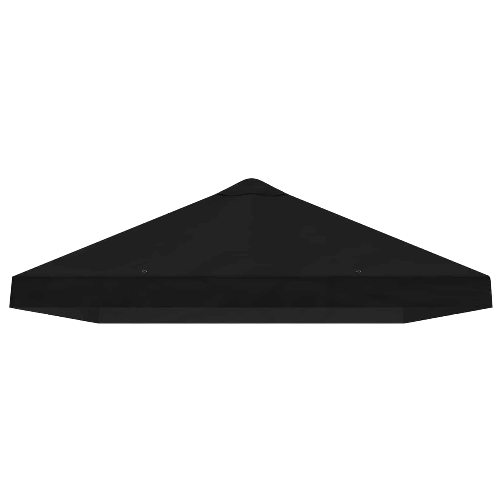 Gazebo Luifel Dekking 6 x 3 m Zwart Polyester 190 – afbeelding 4