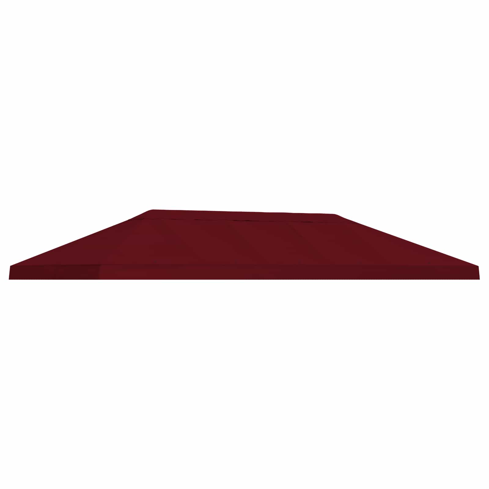 Gazebo Luifel Dekking 6 x 3 m Bordeauxrood Polyester 190 – afbeelding 2