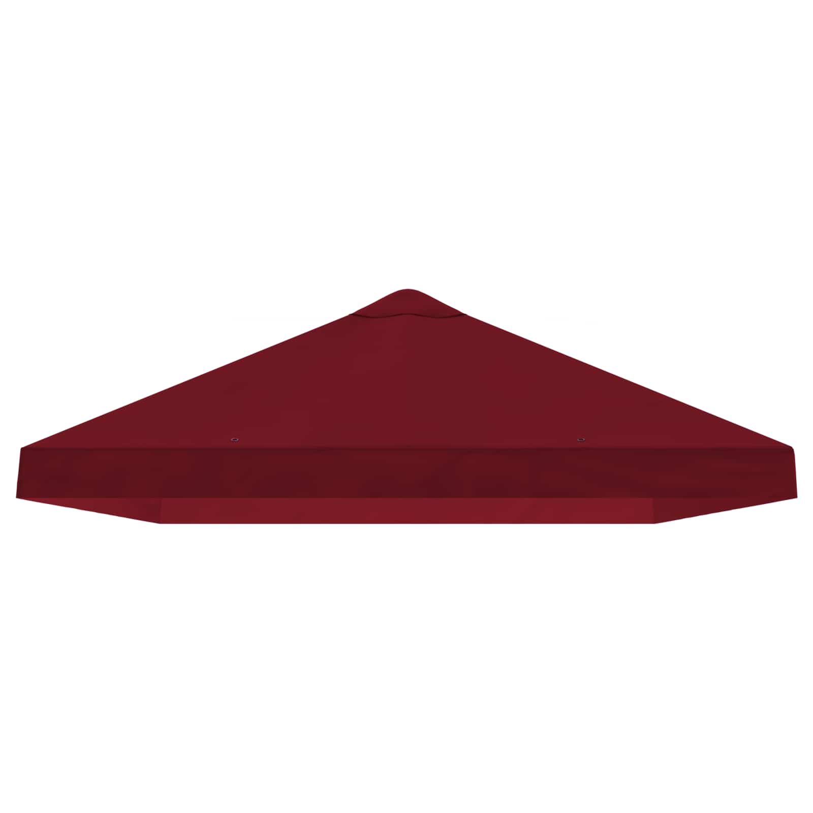 Gazebo Luifel Dekking 6 x 3 m Bordeauxrood Polyester 190 – afbeelding 4