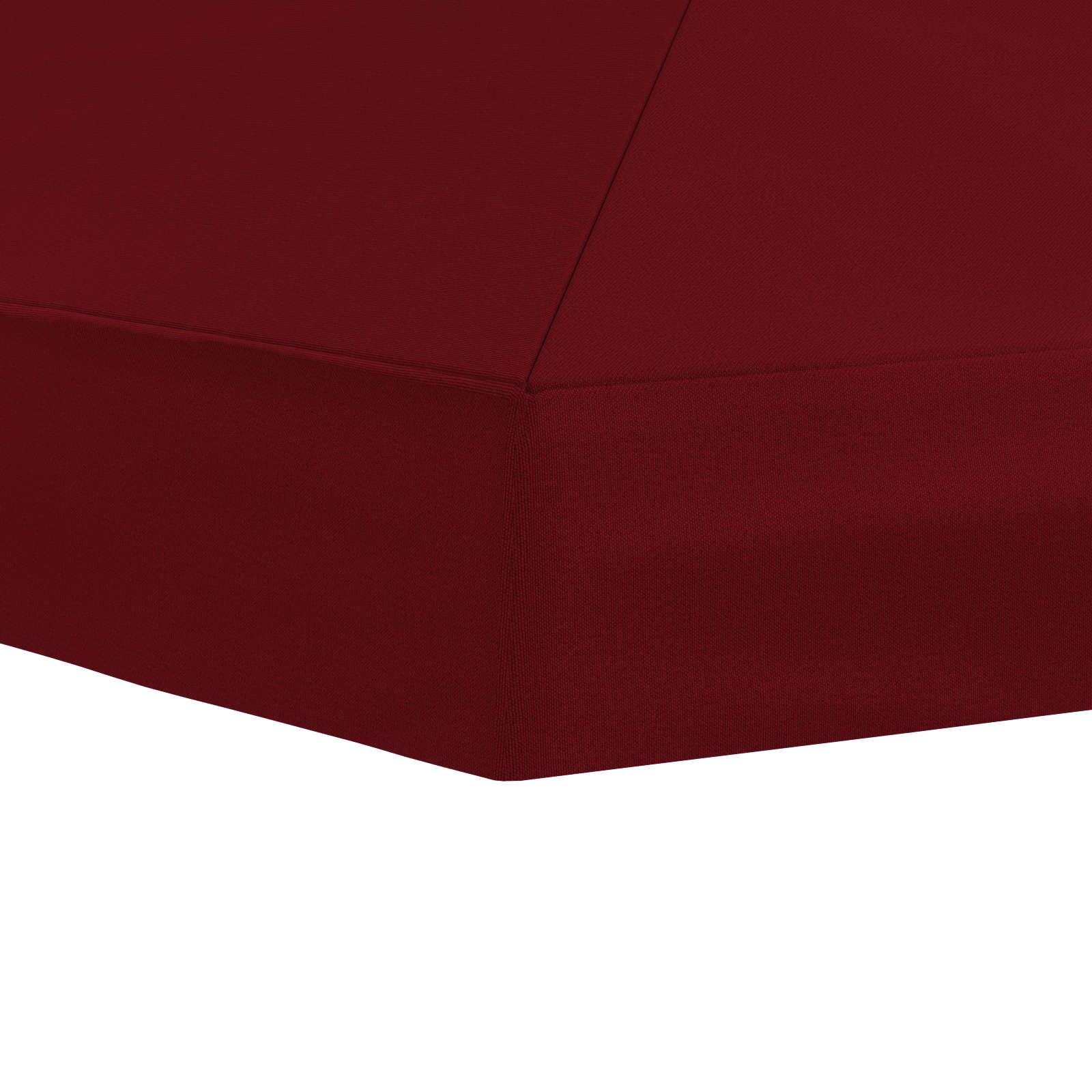 Gazebo Luifel Dekking 6 x 3 m Bordeauxrood Polyester 190 – afbeelding 5