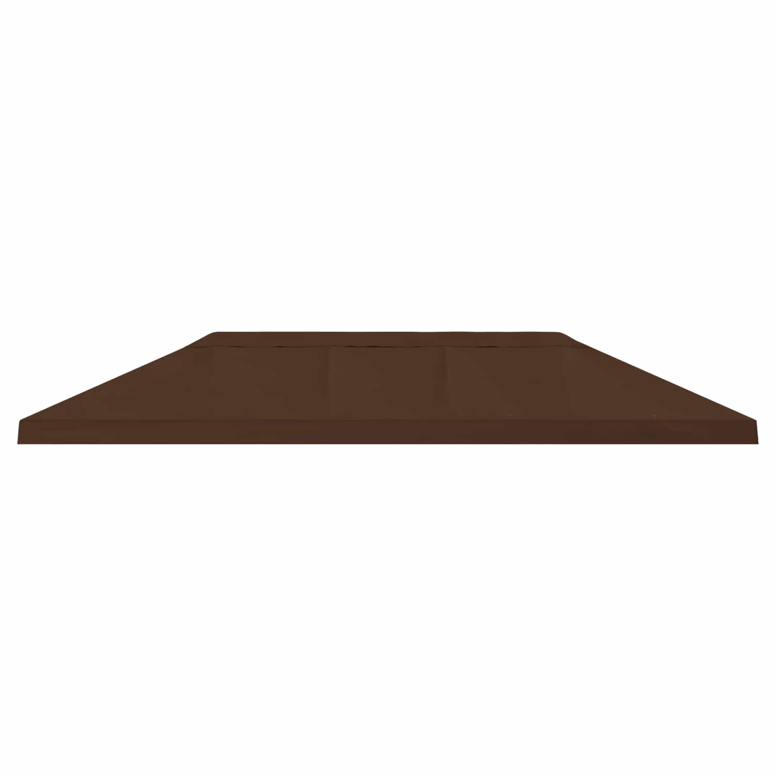 Gazebo Luifel Dekking 6 x 3 m Bruin Polyester 190 – afbeelding 3