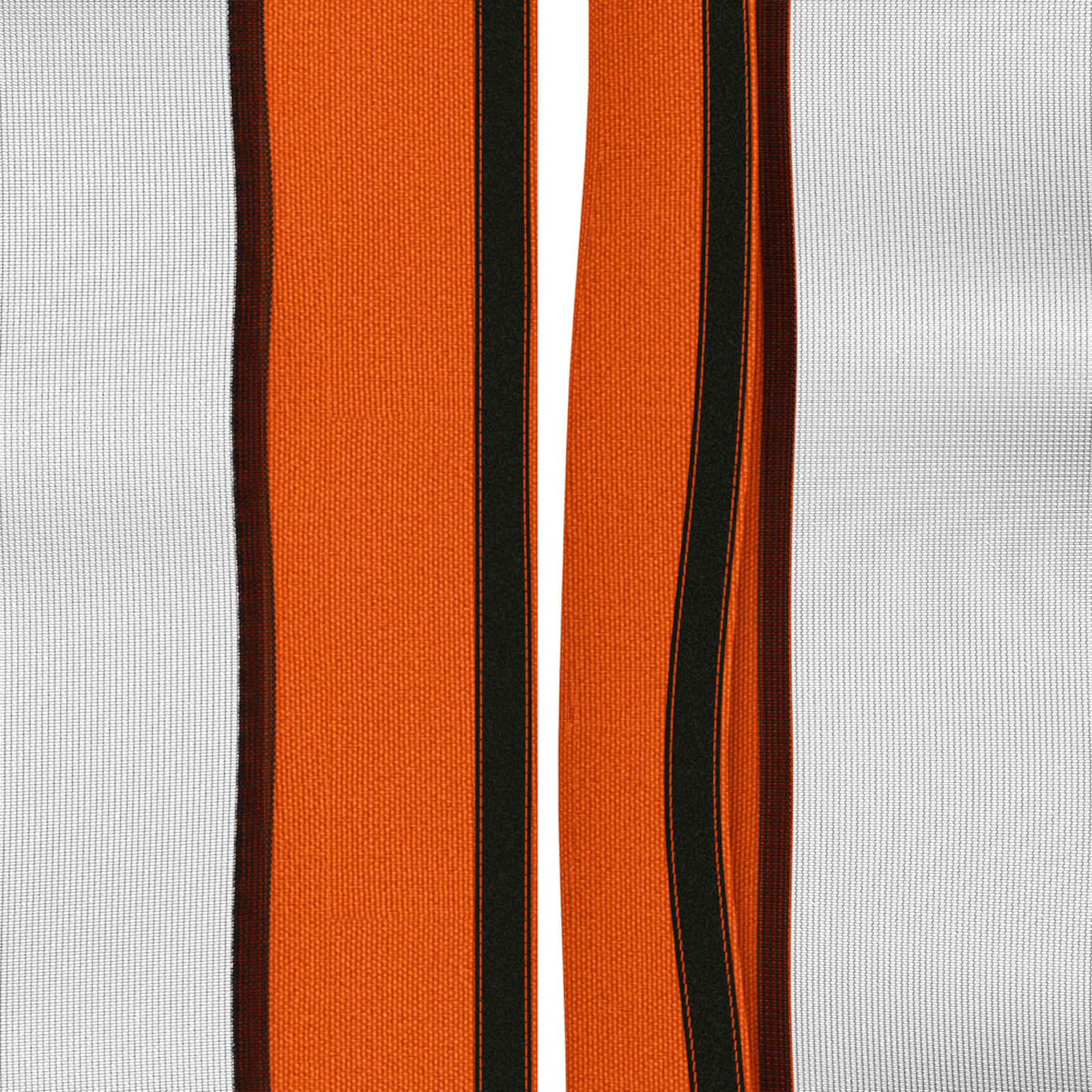 Gazebo Hoes met Zijwanden 6 x 3 m Oranje Polyester 190 – afbeelding 8