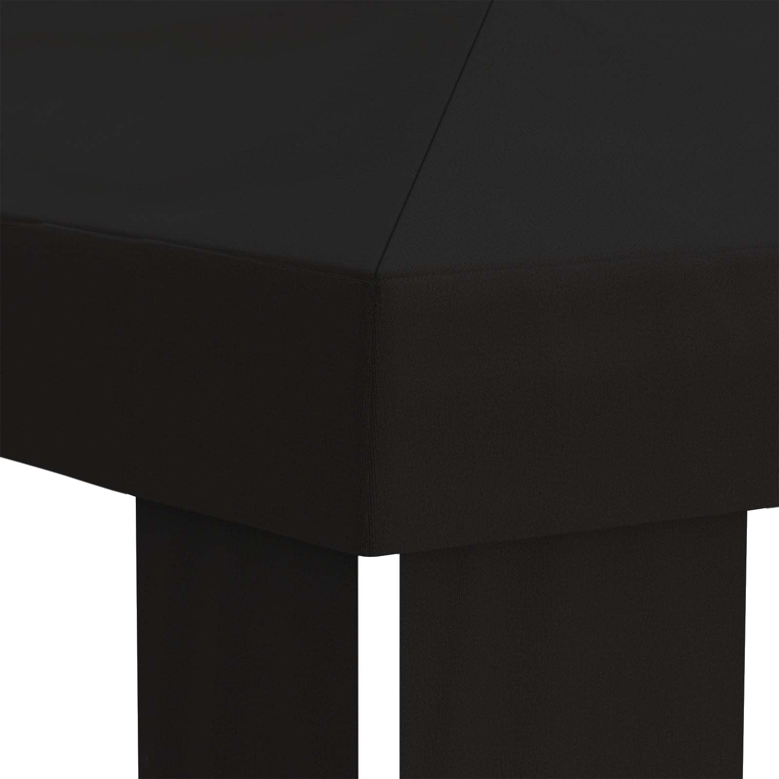 Paviljoenhoes 6 x 3 m Zwart Polyester 190 gsm – afbeelding 5