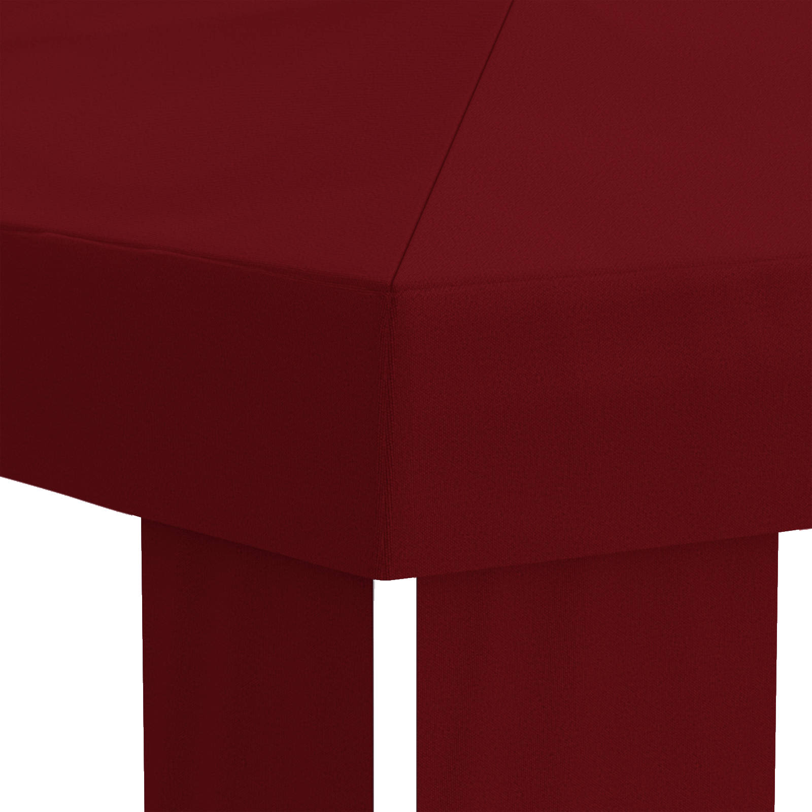 Paviljoenhoes 6 x 3 m Bordeauxrood Polyester 190 gsm – afbeelding 5