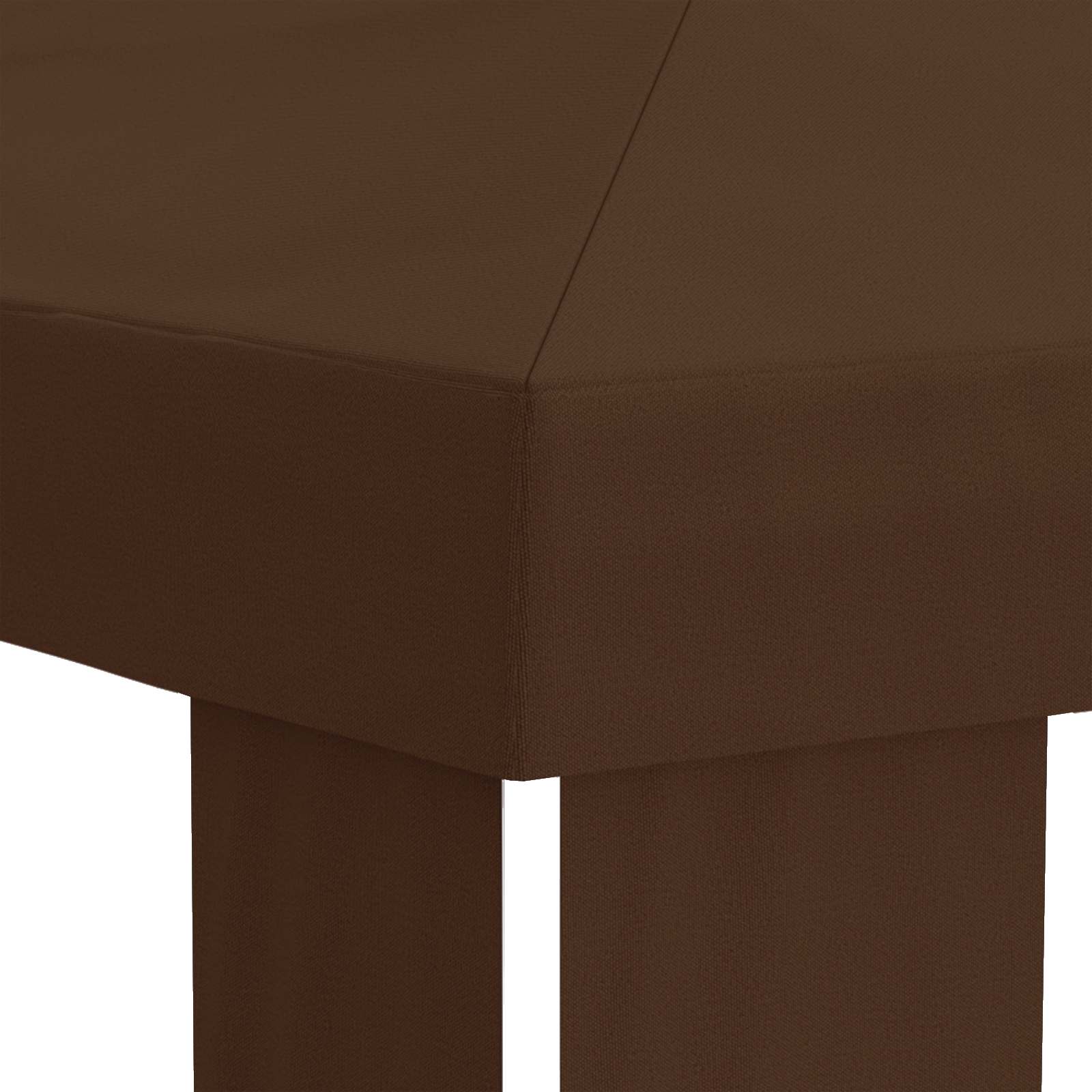 Paviljoenhoes 6 x 3 m Bruin Polyester 190 gsm – afbeelding 5