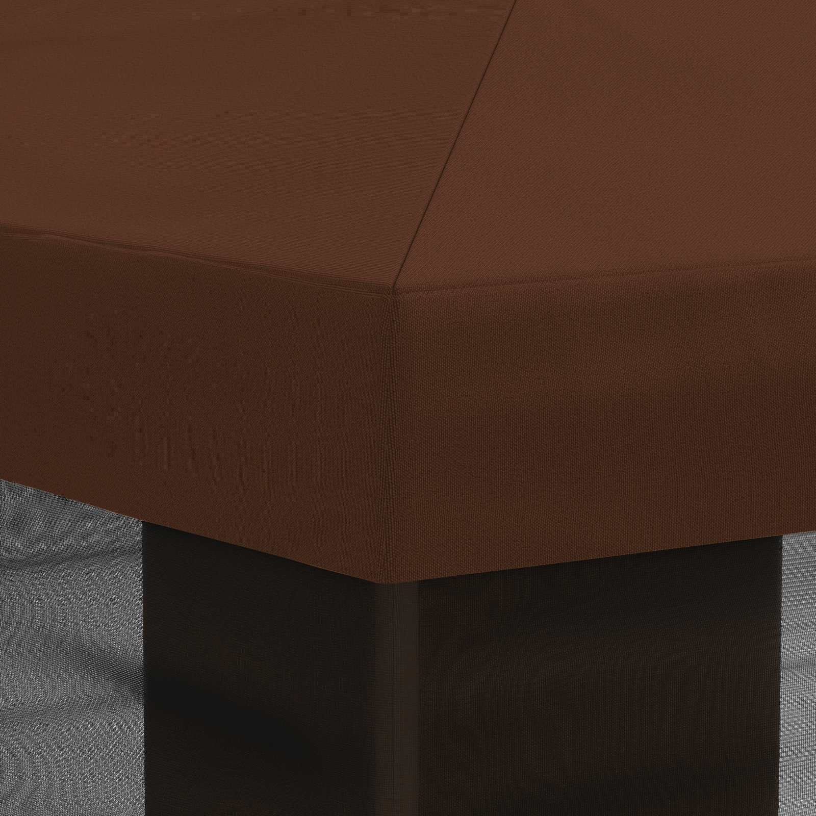 Gazebo Hoes met Zijwanden Bruin 600,5 x 300,5 cm Polyester – afbeelding 7