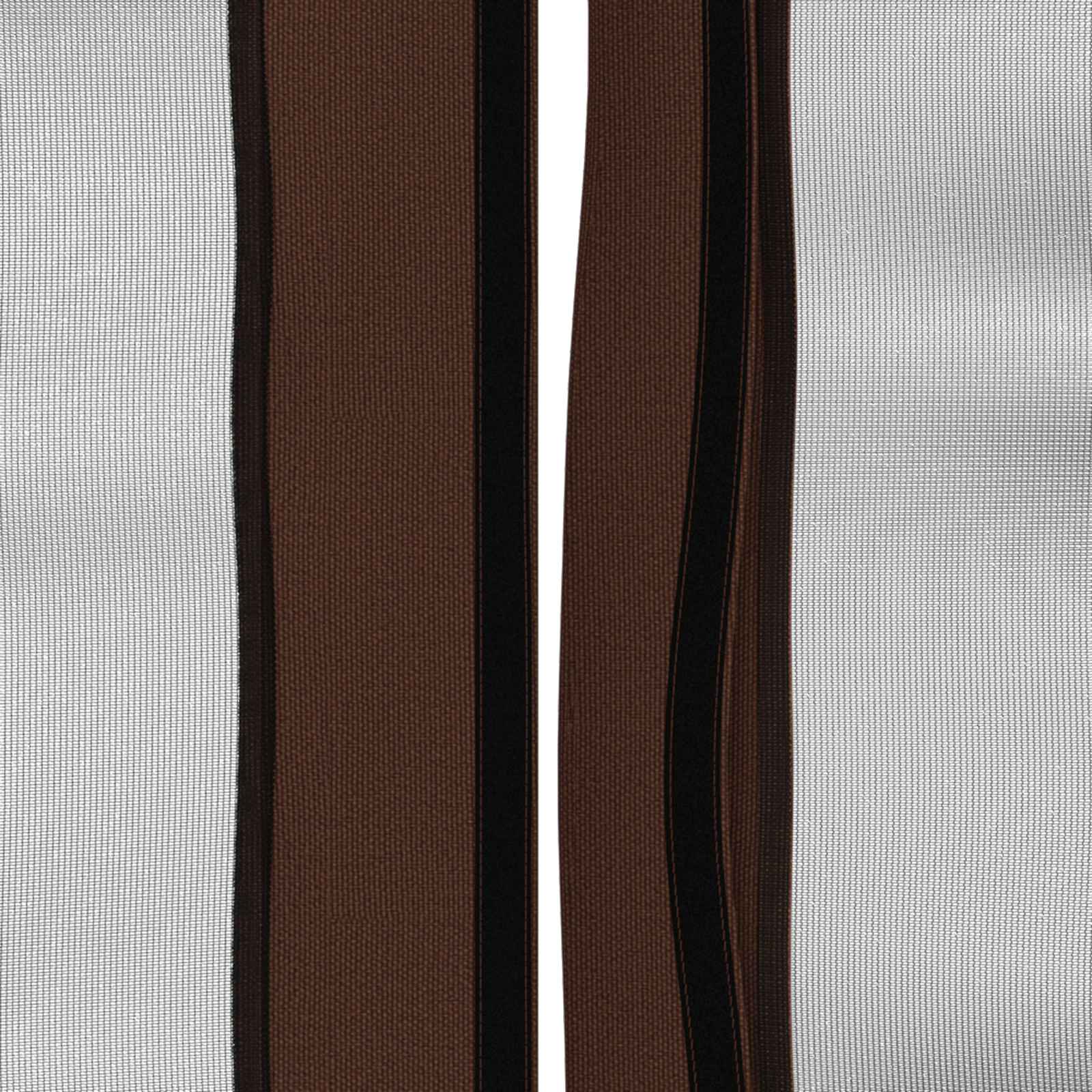 Gazebo Hoes met Zijwanden Bruin 600,5 x 300,5 cm Polyester – afbeelding 8