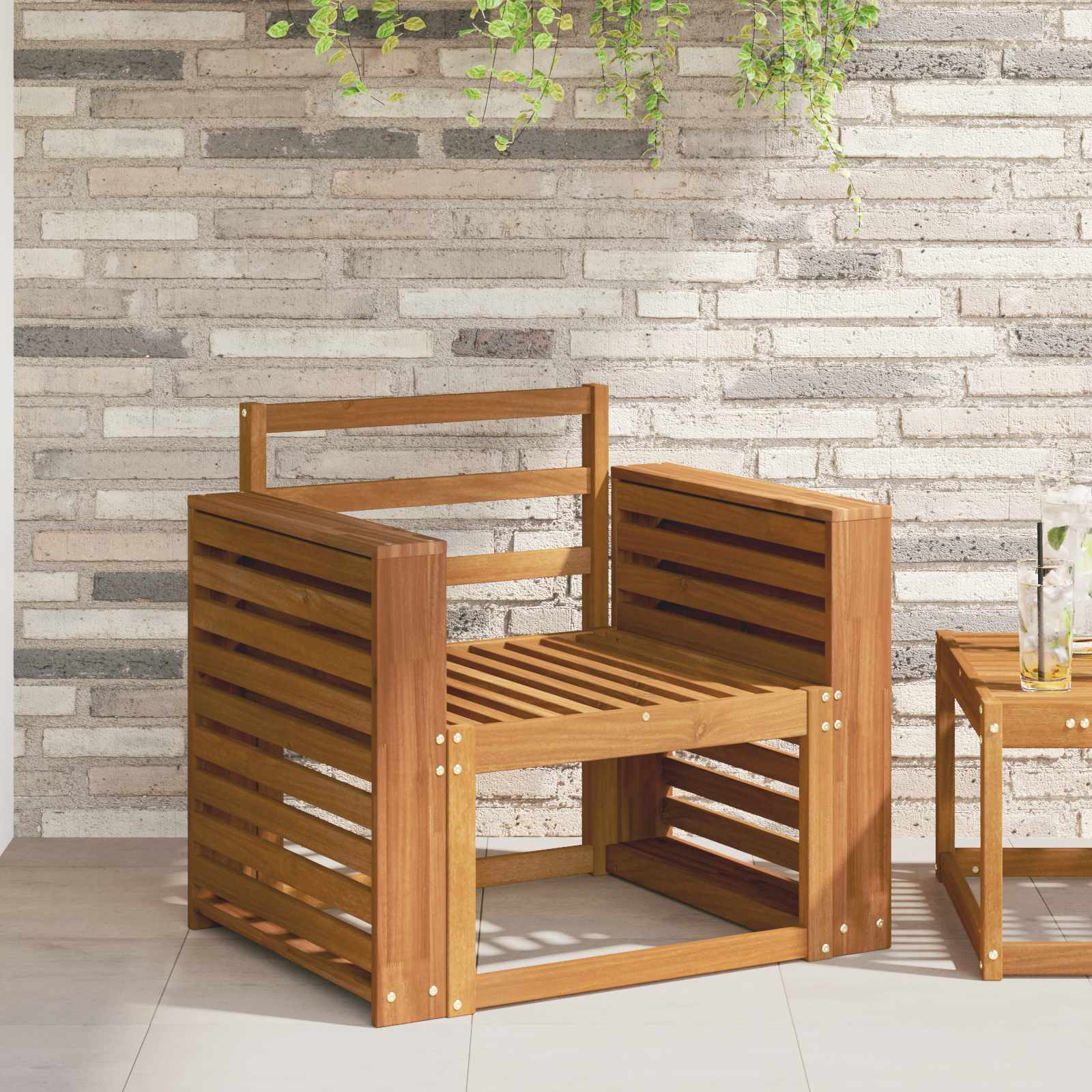 Armleuningen 2 pcs Bruin 58.5 x 10 x 61 cm Bewerkt hout