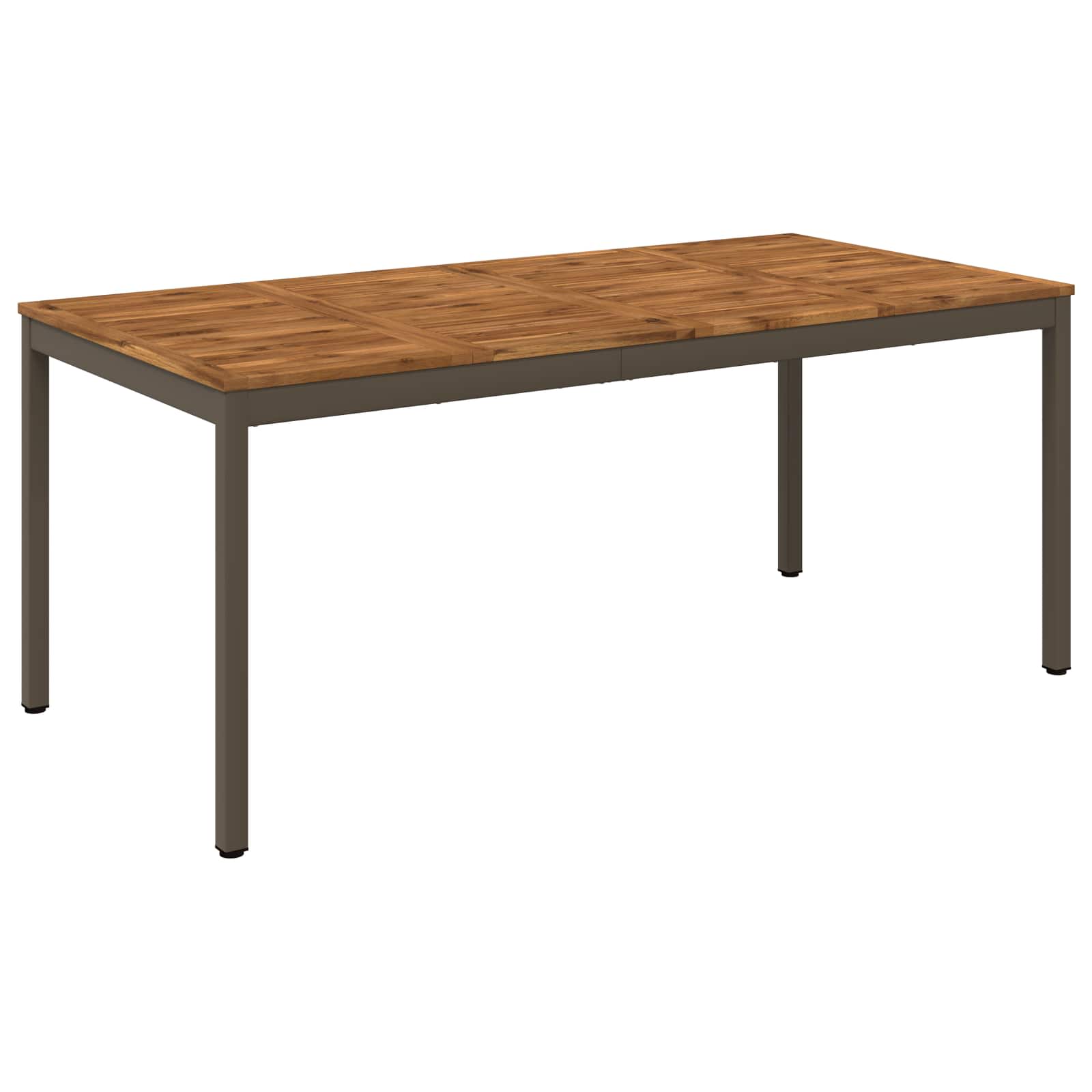 Tuindiner tafel Natuurlijk en Koffie 147 x 88,5 x 75 cm