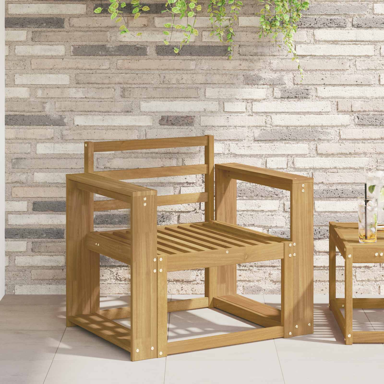 Armleuningen Module 2 pcs Wit 58,5 x 10 x 61 cm