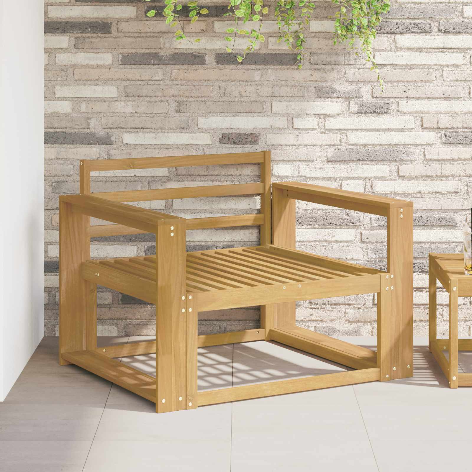 Armleuningen module 2 pcs Wit 78,5 x 10 x 61 cm