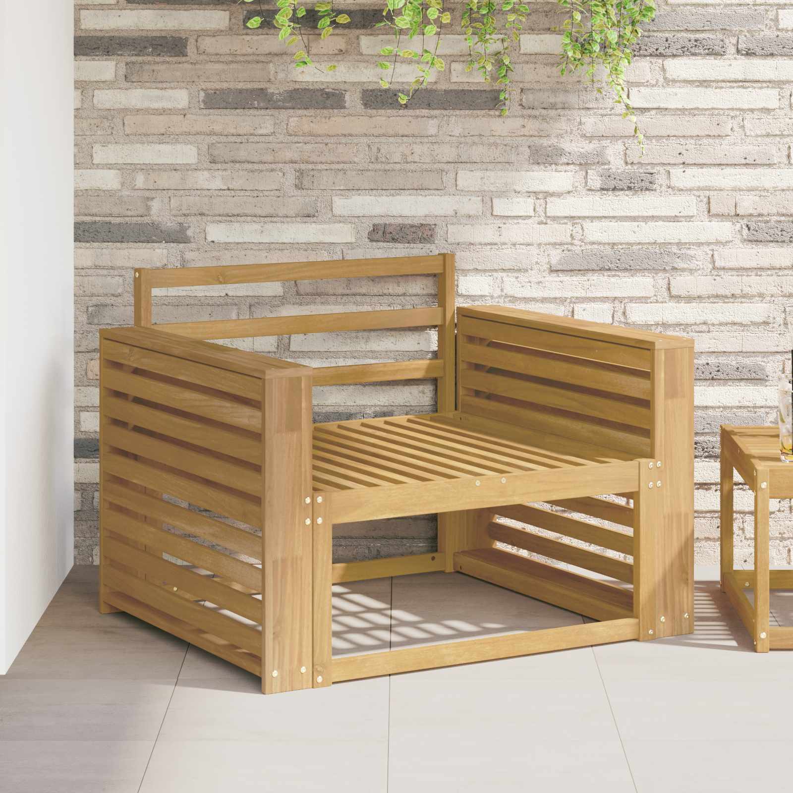 Armleuningen Module 2 pcs Wit 78,5 x 10 x 61 cm