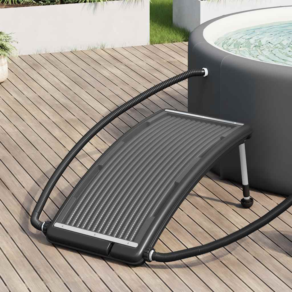 Zwembadverwarmingspaneel solar gebogen 110x65 cm