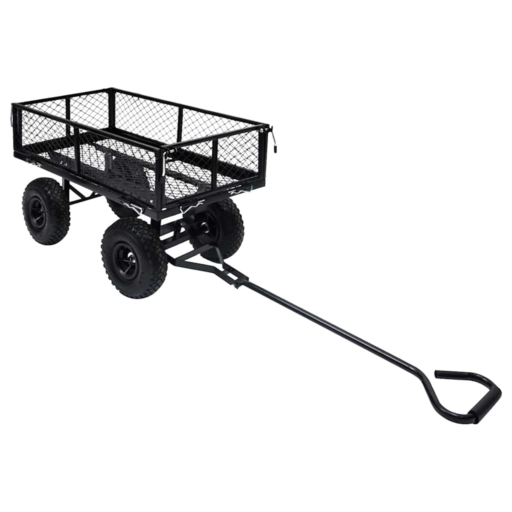 Tuinwagen 250 kg zwart