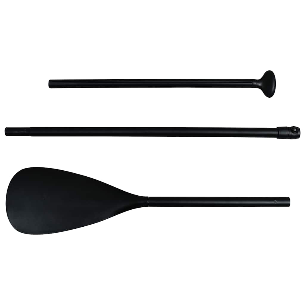 Stand Up Paddleboardset opblaasbaar zwart en wit – afbeelding 6