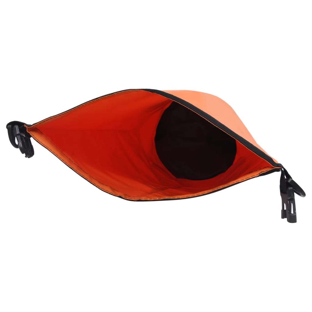 Drybag 10 L PVC oranje – afbeelding 4