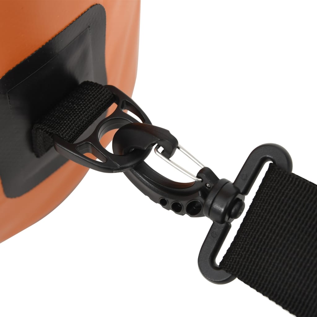 Drybag 10 L PVC oranje – afbeelding 6
