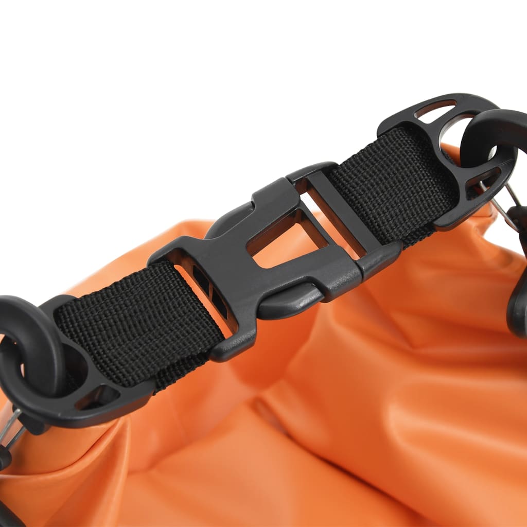 Drybag 10 L PVC oranje – afbeelding 7