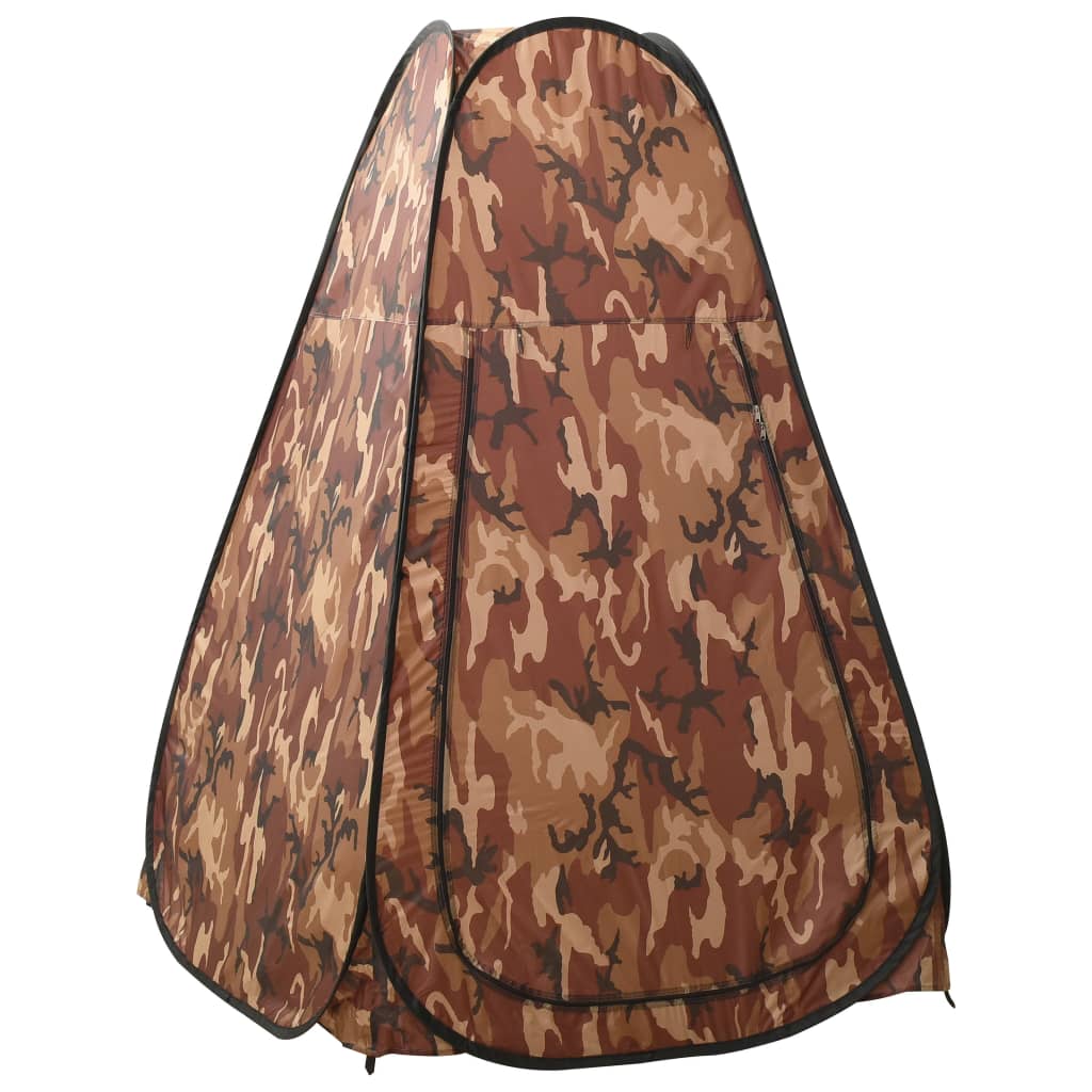 Douchetent pop-up camouflage