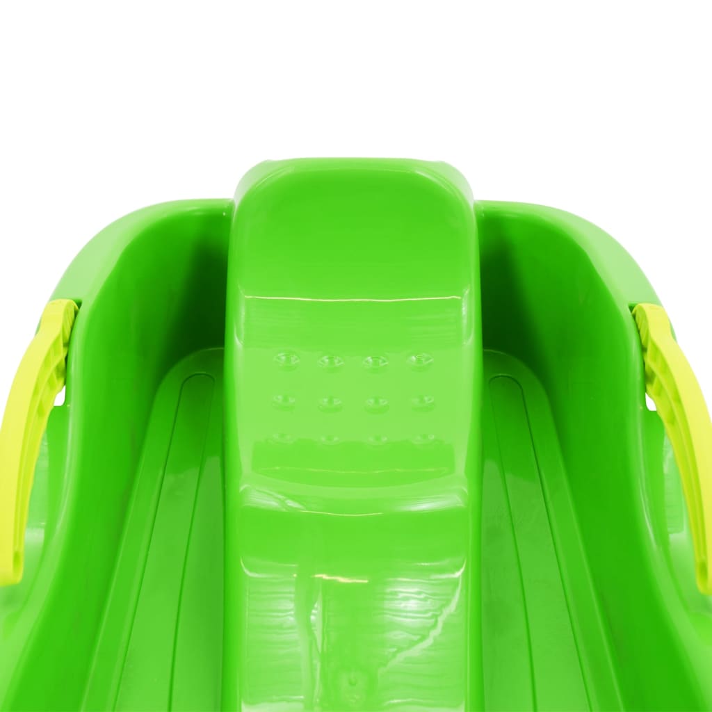 Slee met remmen 87x40x18 cm polypropeen groen – afbeelding 5